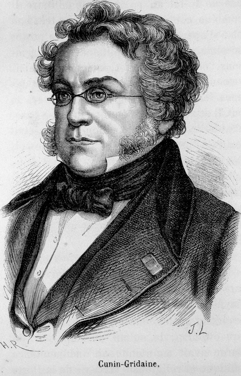 Portrait of Laurent Cunin-Gridaine by Unknown artist