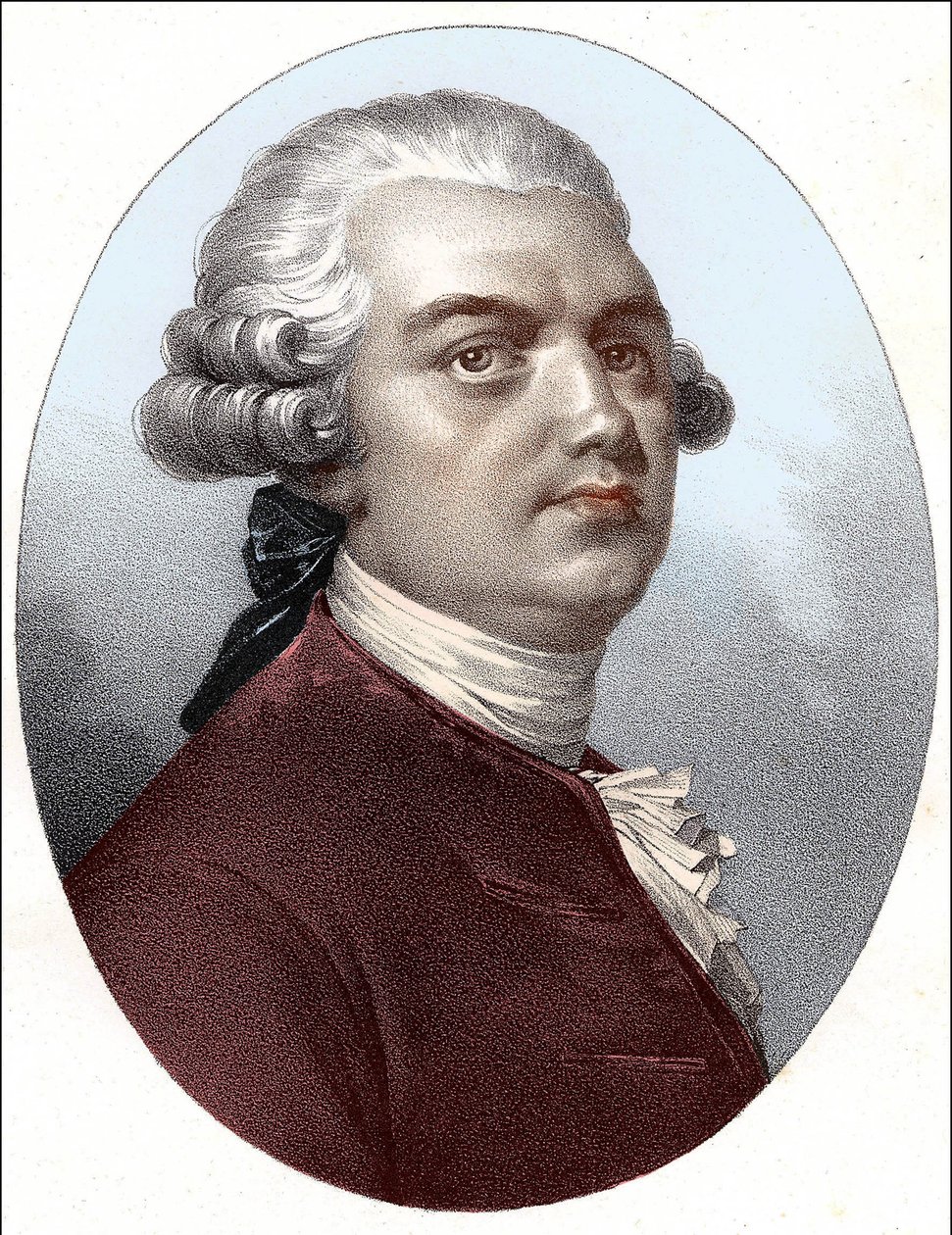Portrait of Henri Louis Cain (Henri-Louis Le Kain) (1729-1778) by Unknown artist