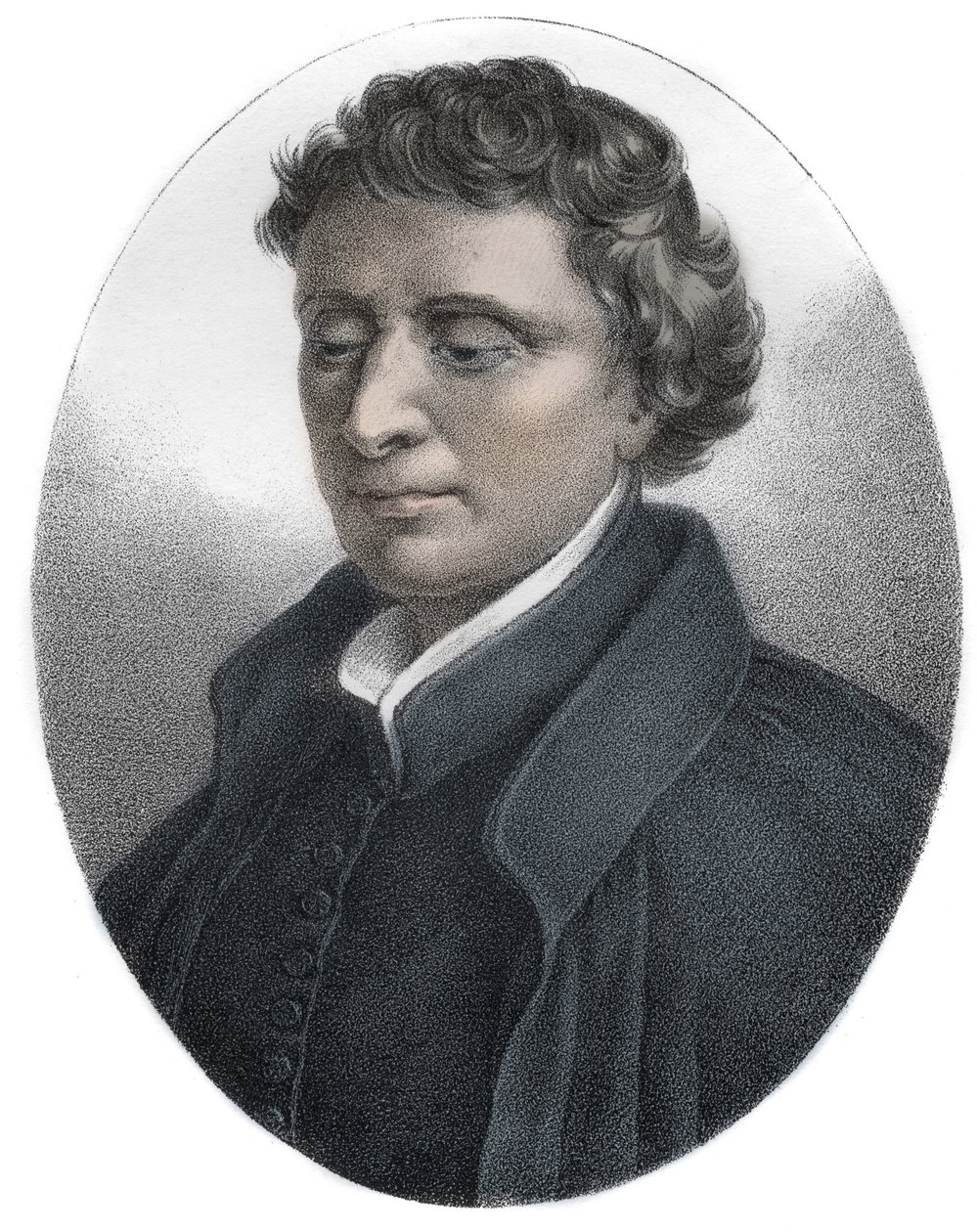Portrait of Louis Bourdaloue (1632-1704), French Jesuit (engraving) by Unknown artist