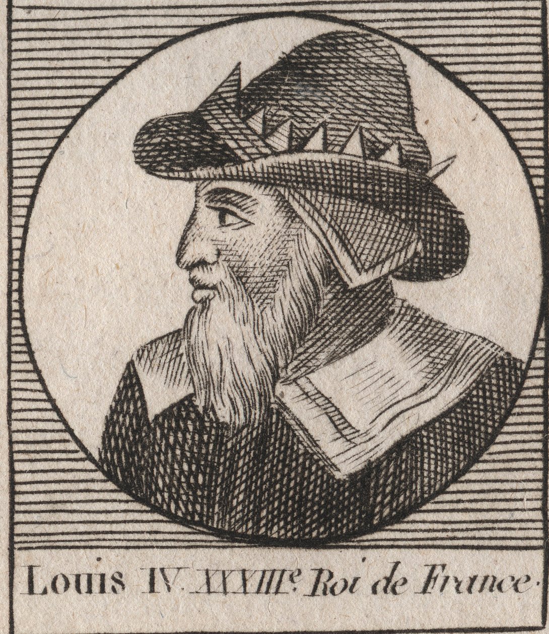 Portrait of Louis IV d