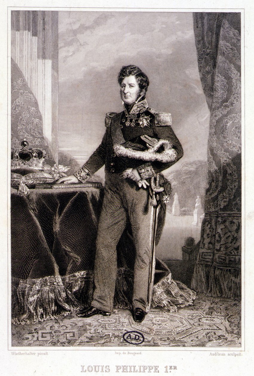 Portrait of Louis Philippe 1st, King of the French by Unknown artist