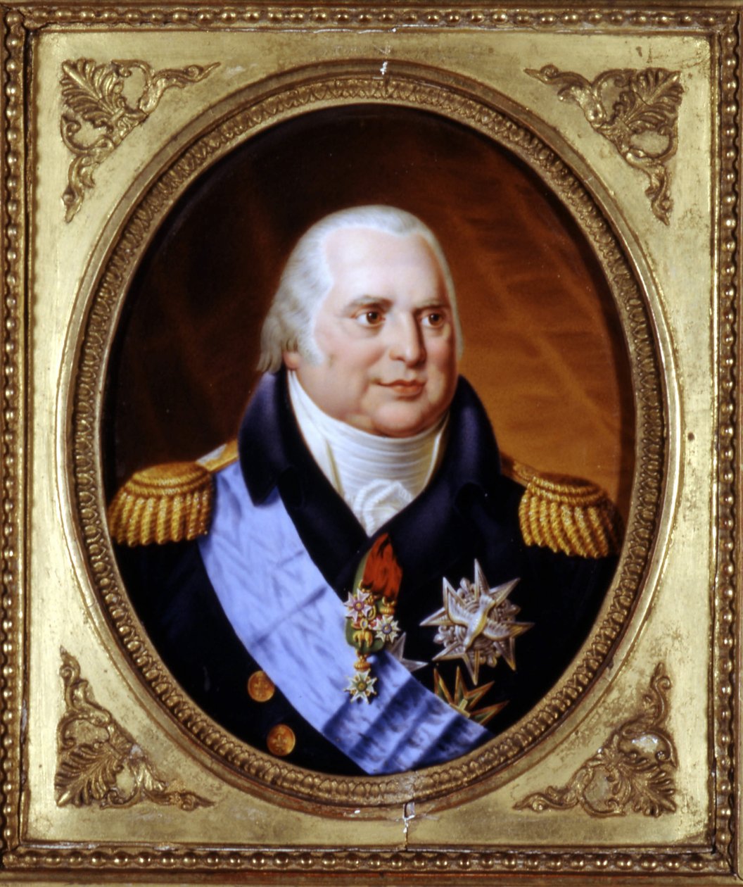 Portrait of Louis XVIII (1755 - 1824) by Unknown artist