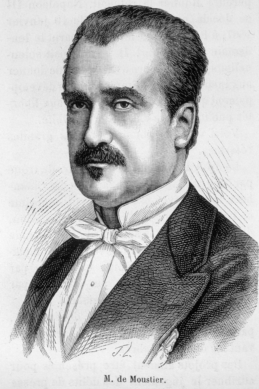 Portrait of M. de Moustier by Unknown artist