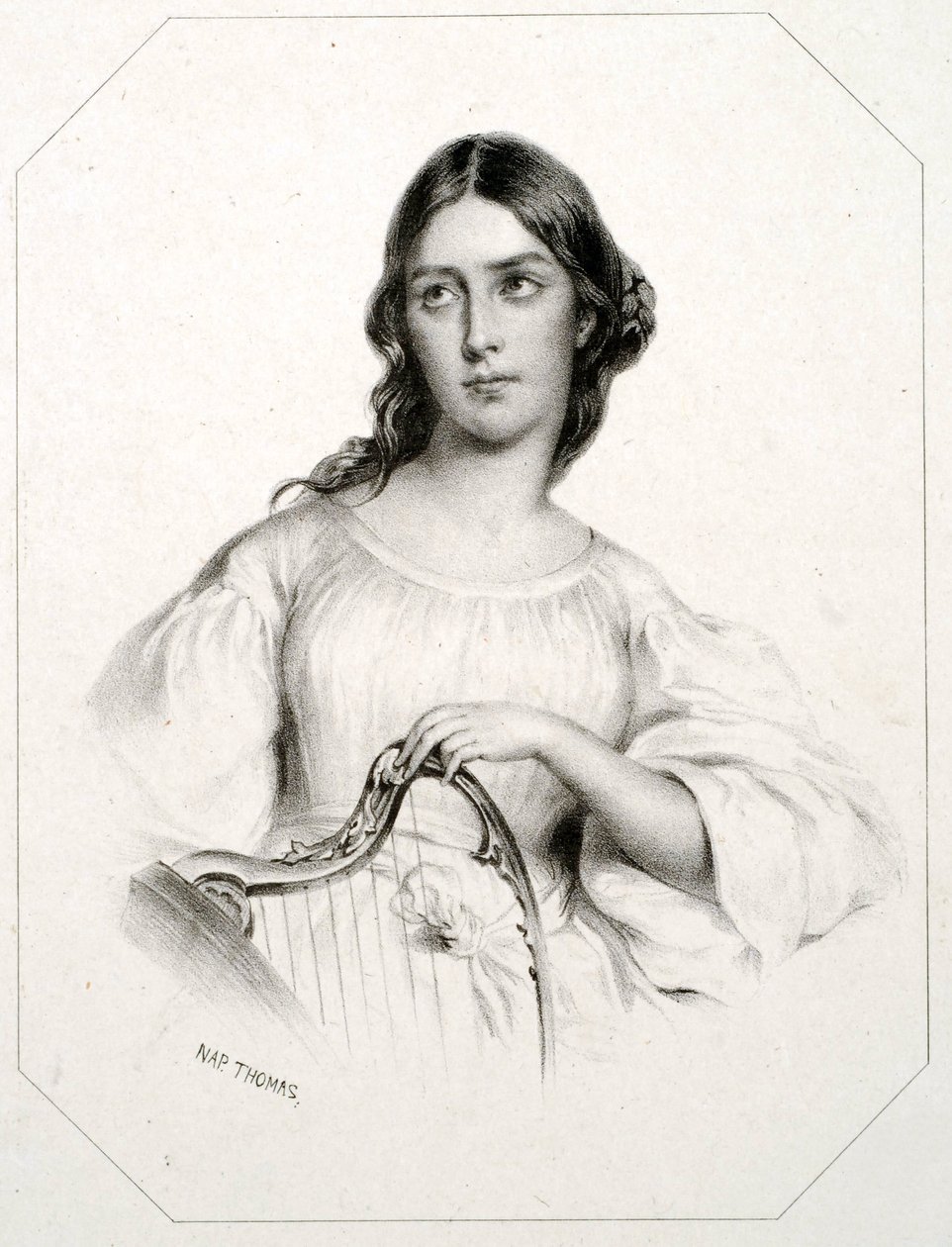 Portrait of Maria Garcia, Called the Malibran (1808-1836), Singer, Mezzo Soprano by Unknown Artist