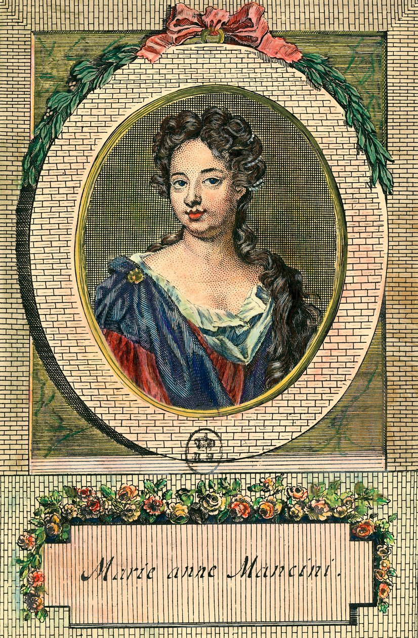 Portrait of Marie Anne Mancini by Unknown artist