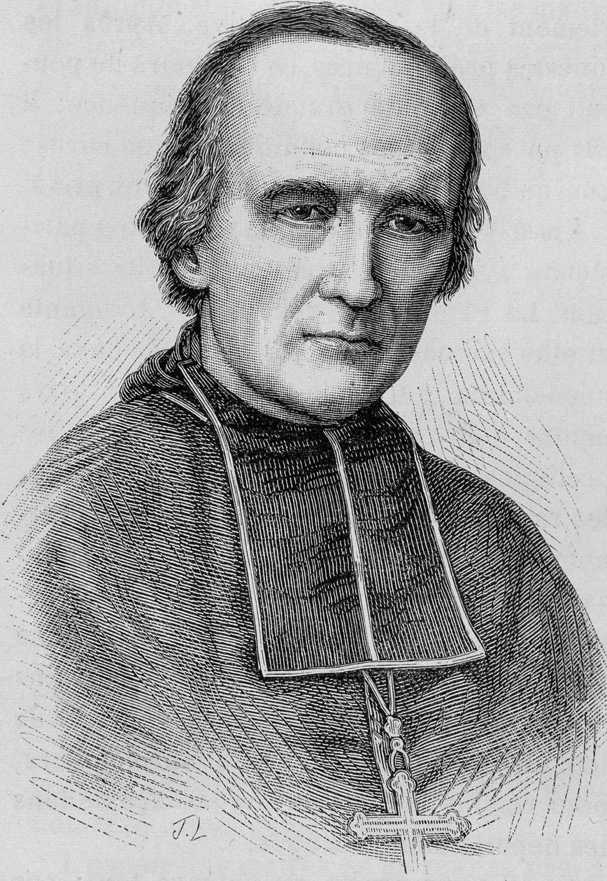 Portrait of Monsignor Darboy (1813 - 1871), Archbishop of Paris by Unknown artist