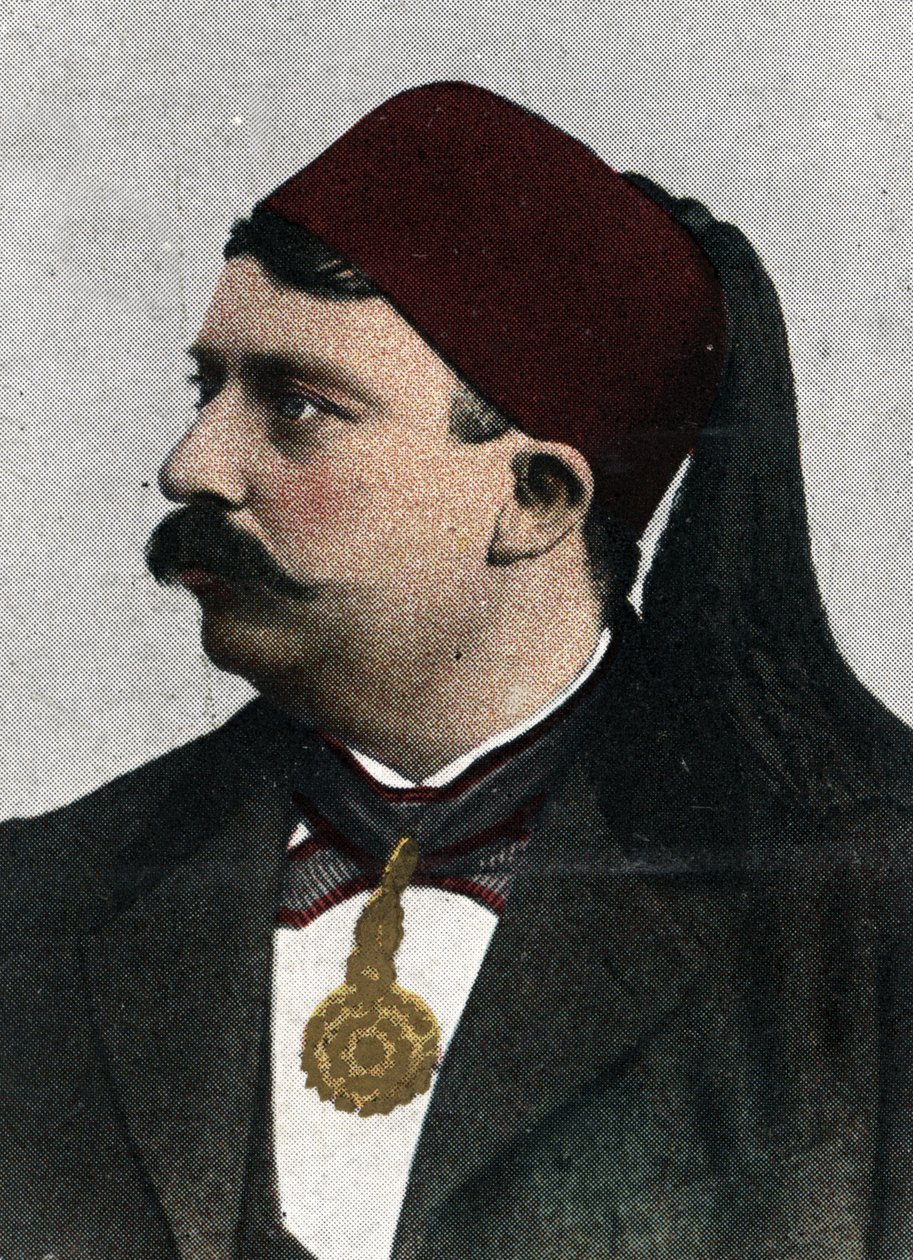Portrait of Naceur Bey, Bey of Tunis by Unknown Artist