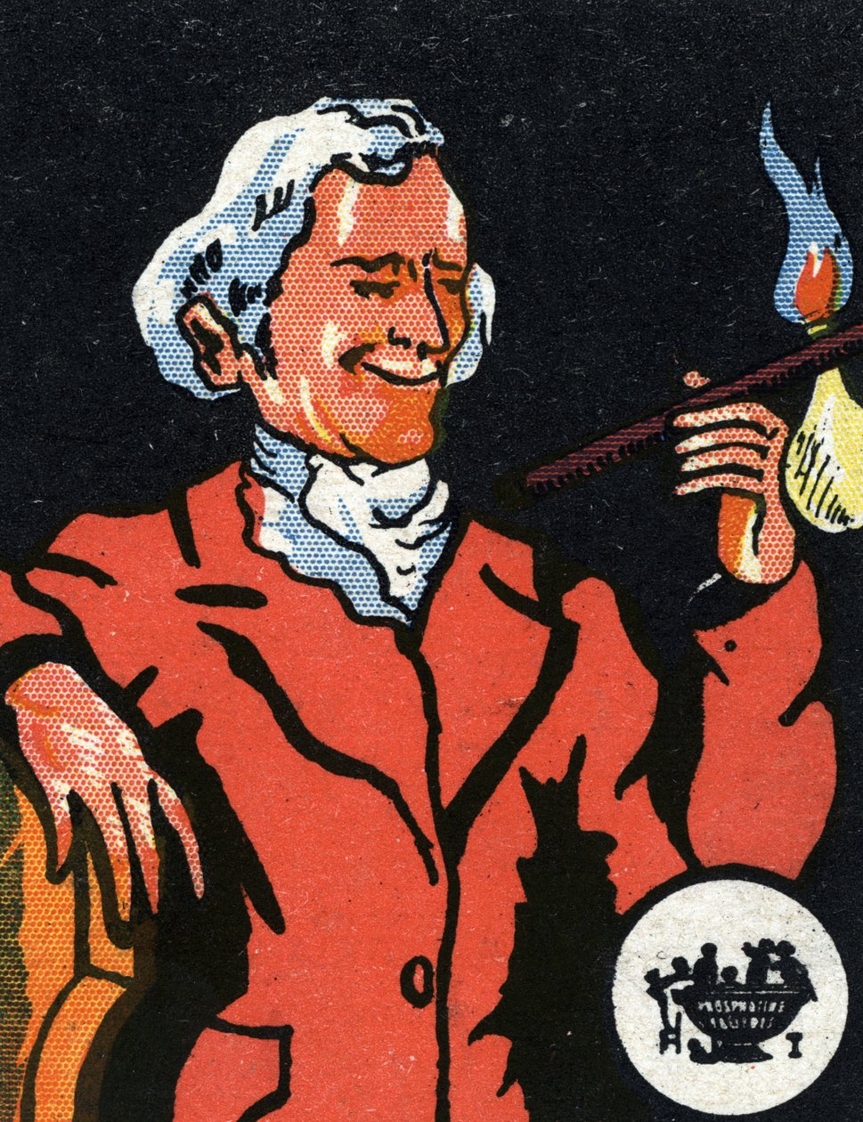 Portrait of Philippe Lebon, French Engineer and Chemist, Inventor of Lighting Gas by Unknown Artist