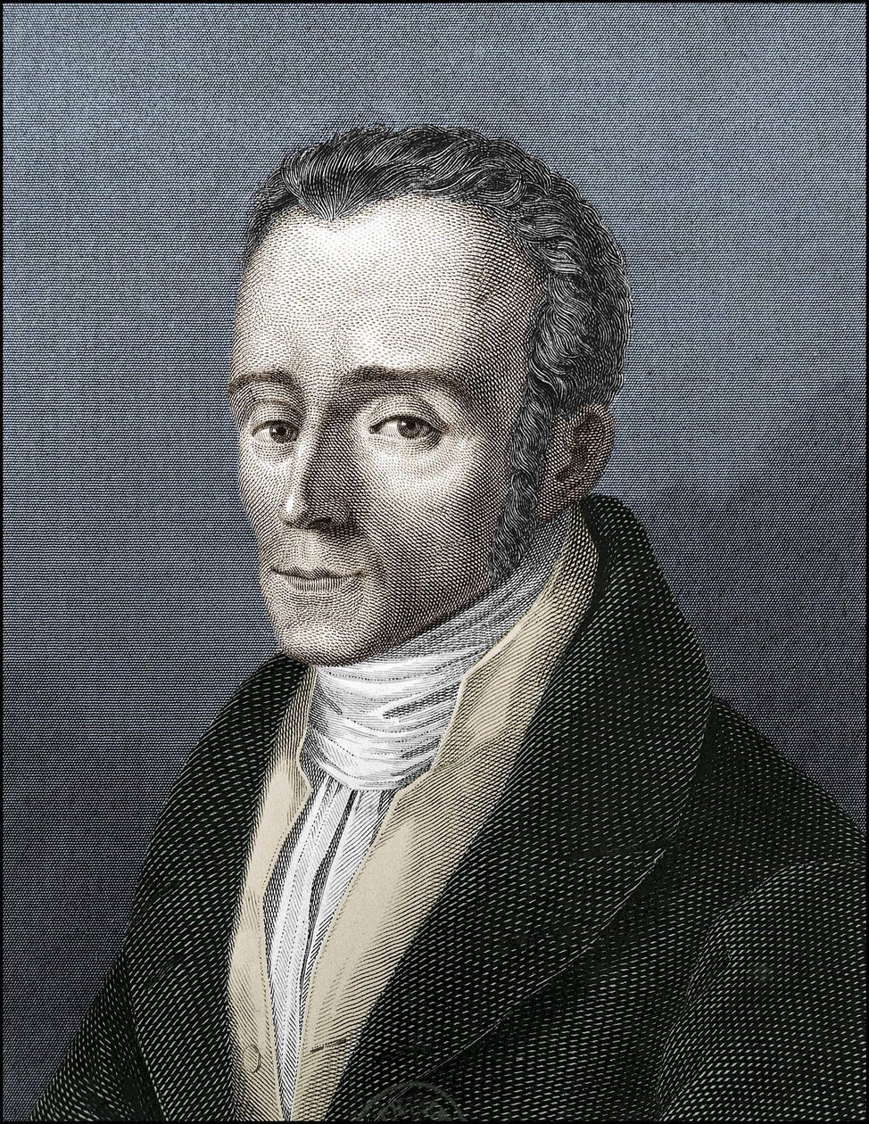 Portrait of Silvio Pellico, Italian writer by Unknown artist