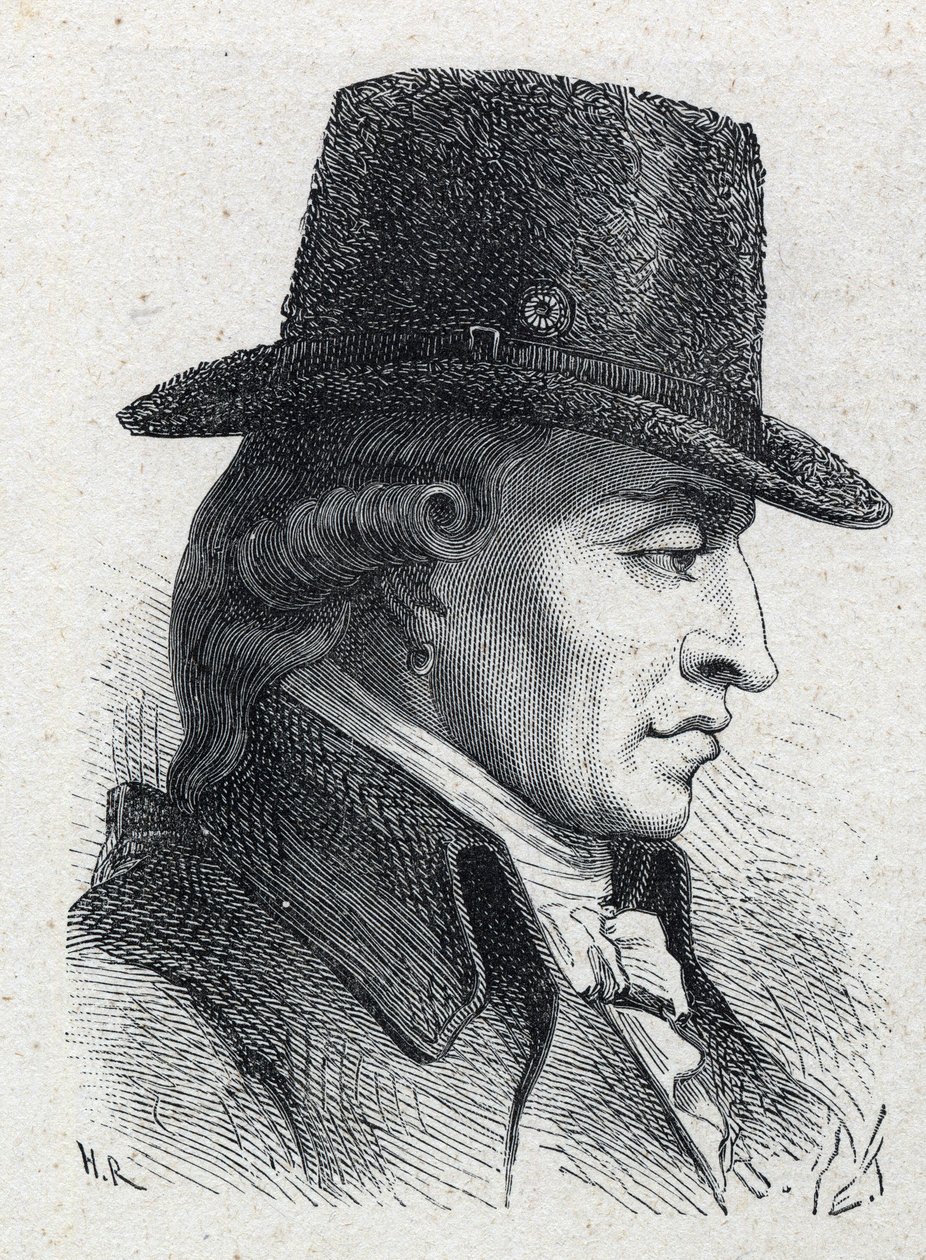 Portrait of Stanislas Marie Maillard (1763-1794), bailiff and emblematic figure of the French Revolution by Unknown artist
