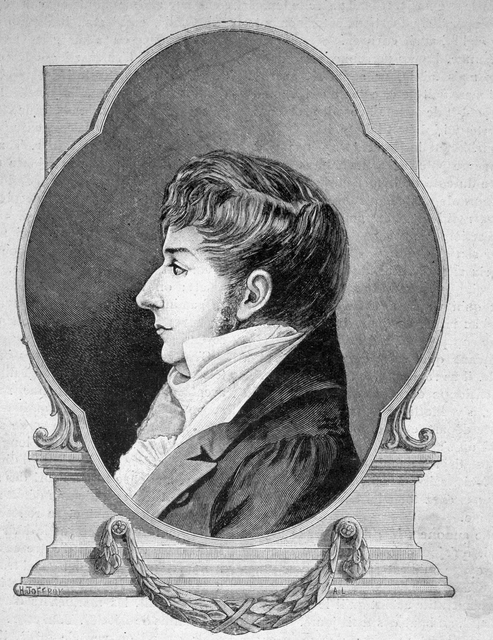 Portrait of Tom Souville, Calaisian privateer (1777 - 1839) - in 