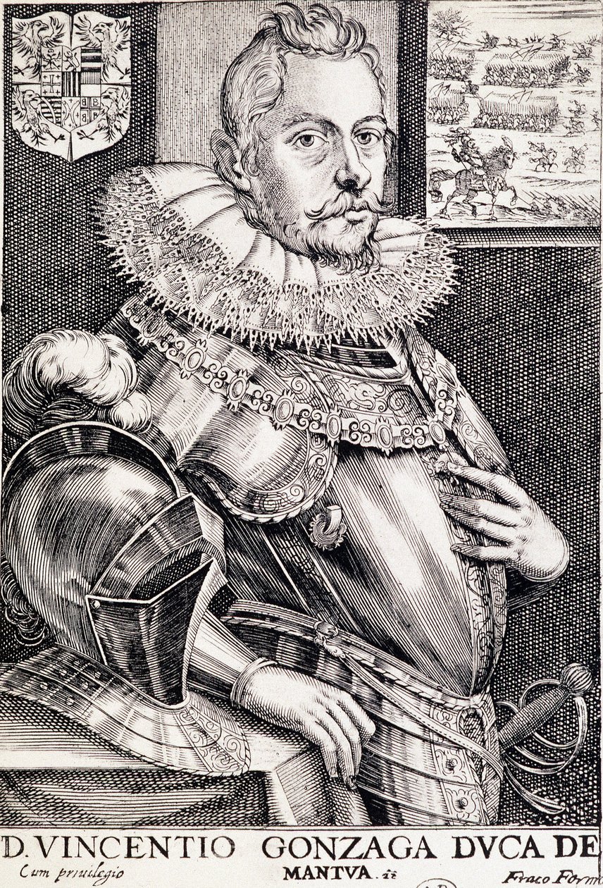 Portrait of Vincent Gonzague, Duke of Mantua by Unknown artist