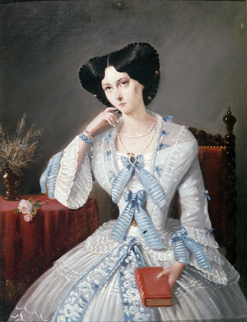 Portrait of Virginia Oldoini Verasis, Countess of Castiglione by Unknown Artist