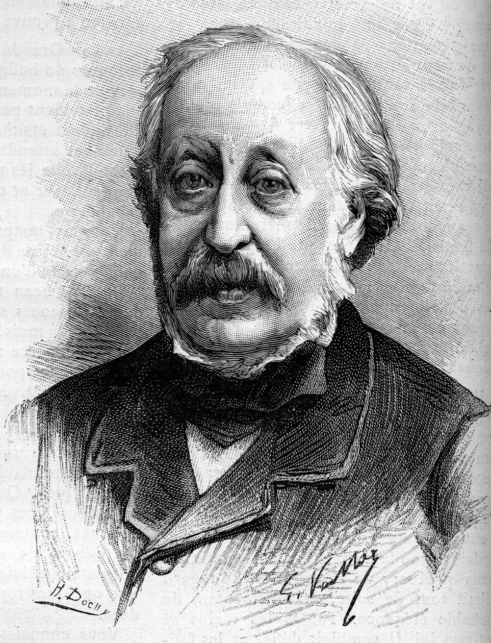 Portrait of pianist composer Stephen Heller (1813-1888). by Unknown artist