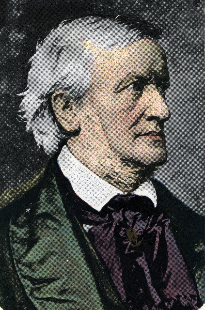 Portrait of Richard Wagner, German Composer by Unknown Artist