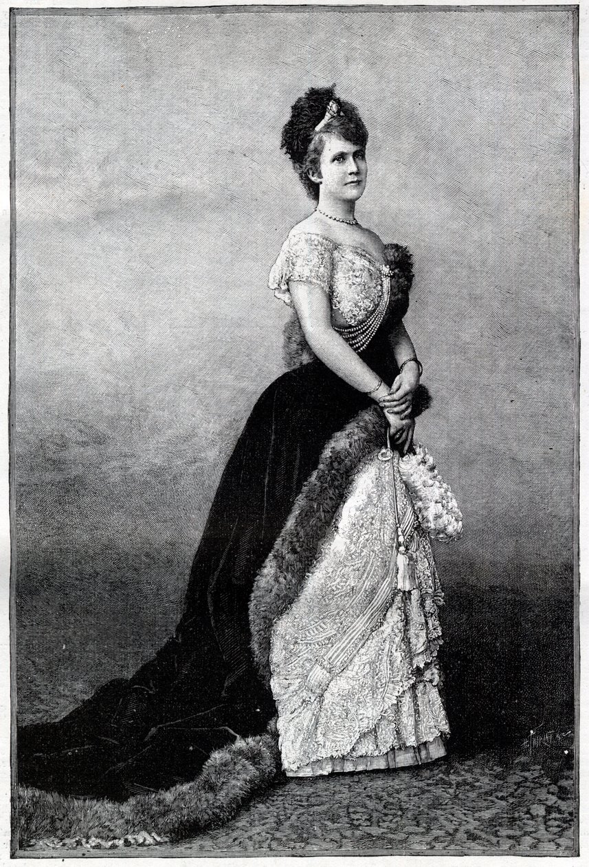 Portrait of Elizabeth, Queen of Romania by Unknown artist