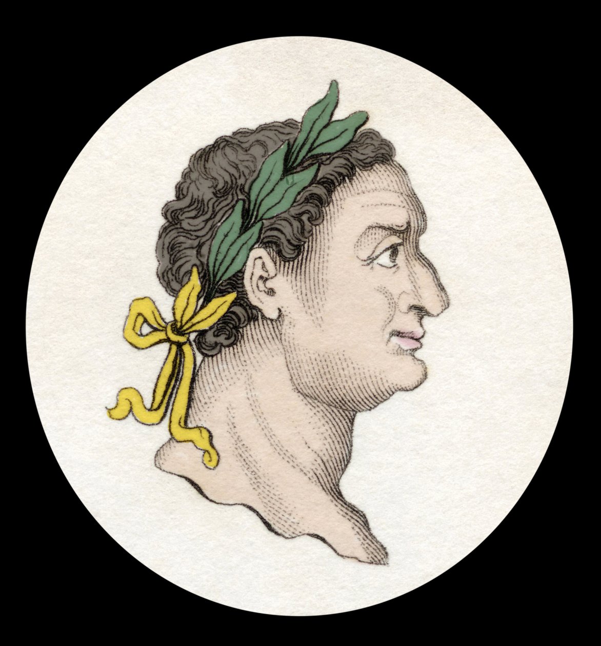Portrait of the Roman Emperor Titus (39-81) by Unknown artist