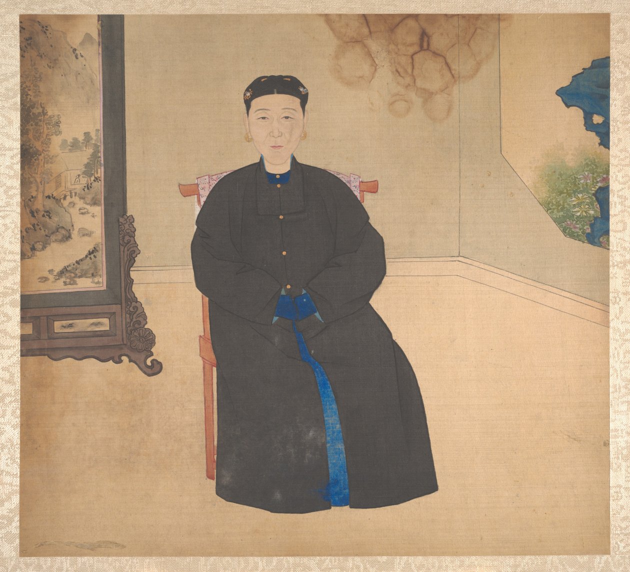 Portraits of Family Members, Mid-19th Century by Unknown Artist