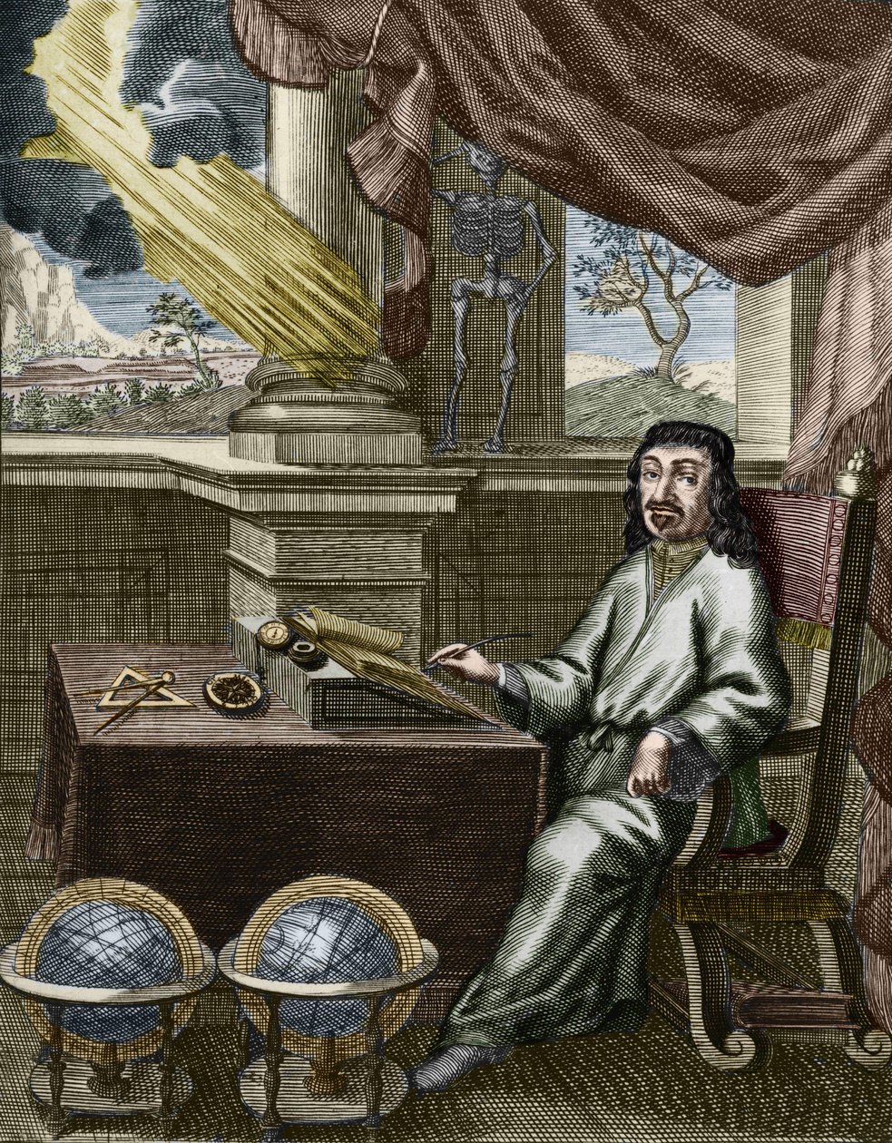 René Descartes (1596-1650), French philosopher and
