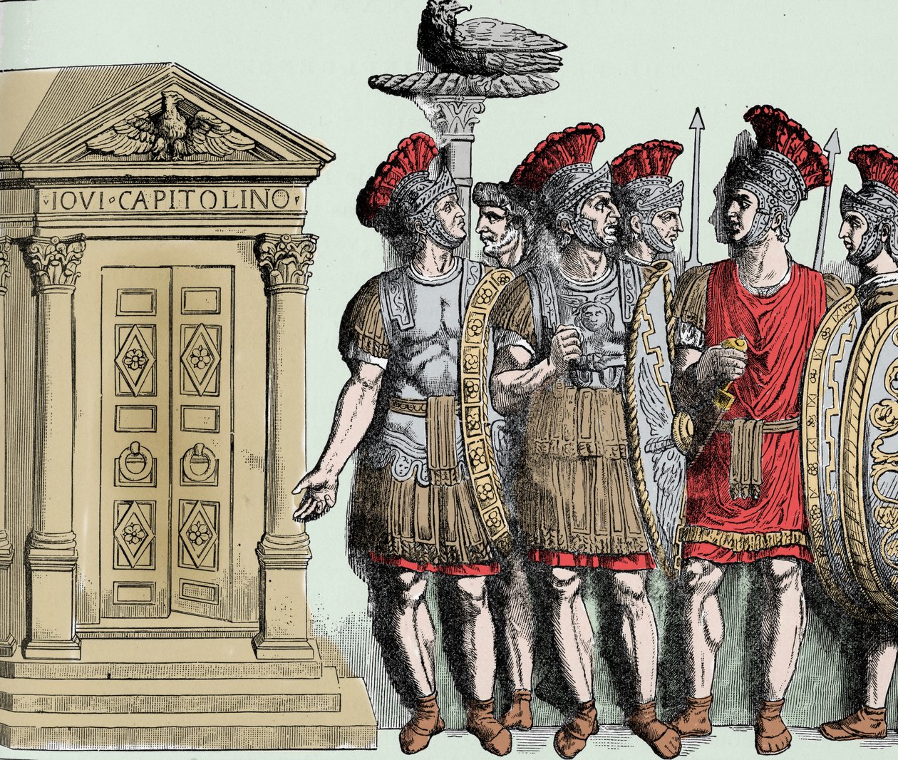 Roman Empire: Praetorians - Roman Antiquite; the Pretorian Guard by Unknown artist