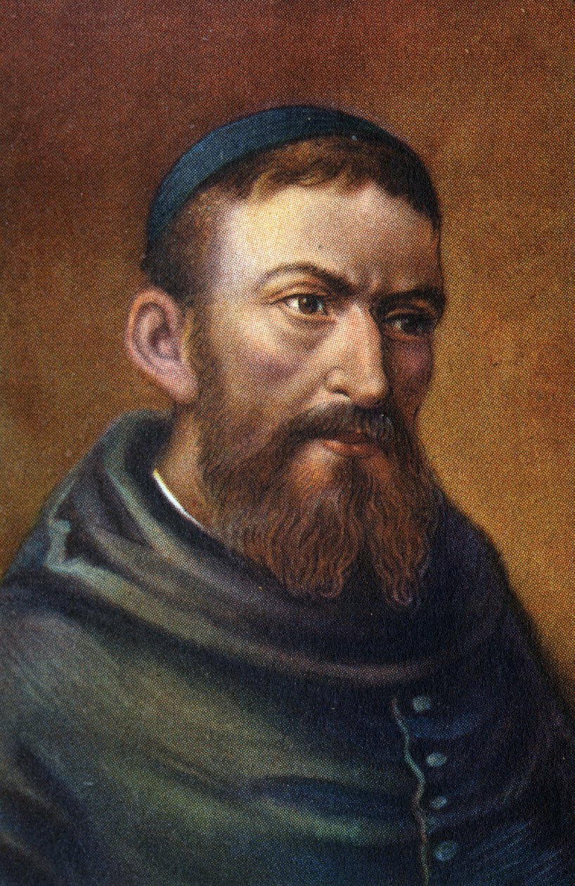 Saint Damien of Molokai: Portrait of Father Damien (Joseph De Veuster) by Unknown Artist