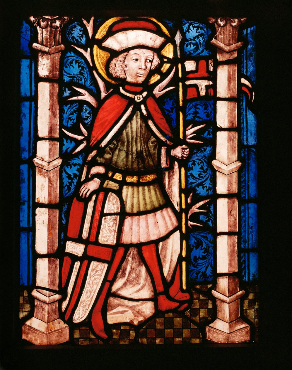 Saint Florian with Lance and Shield by Unknown Artist