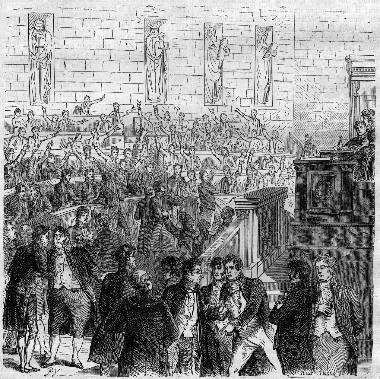 Session of the House or Election of Abbe Gregoire (1750-1831) by Unknown artist