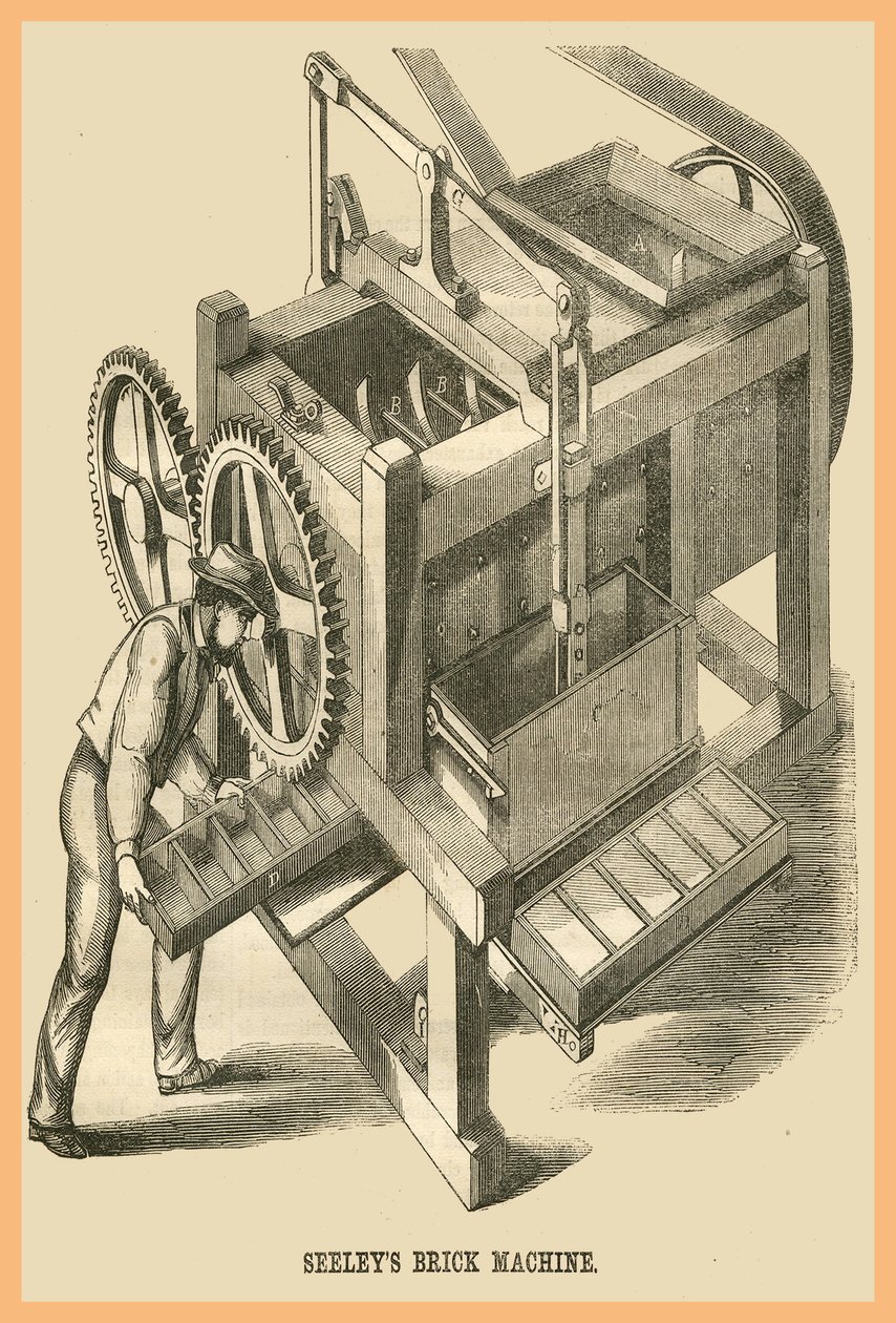 Seeleys Brick Machine by Unknown Artist