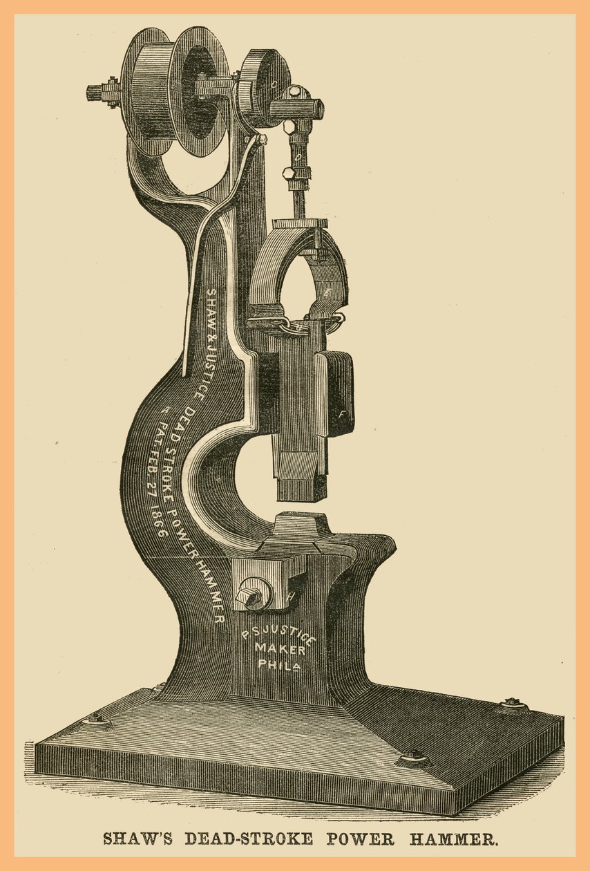 Shaws Dead-Stroke Power Hammer by Unknown Artist