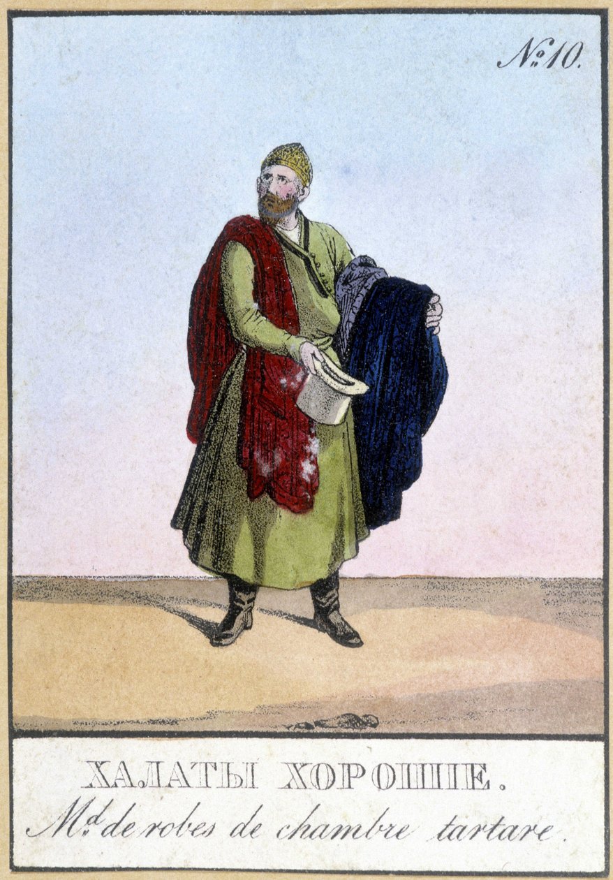 Tartar Dressing Dealer in Russia in the 19th Century by Unknown artist