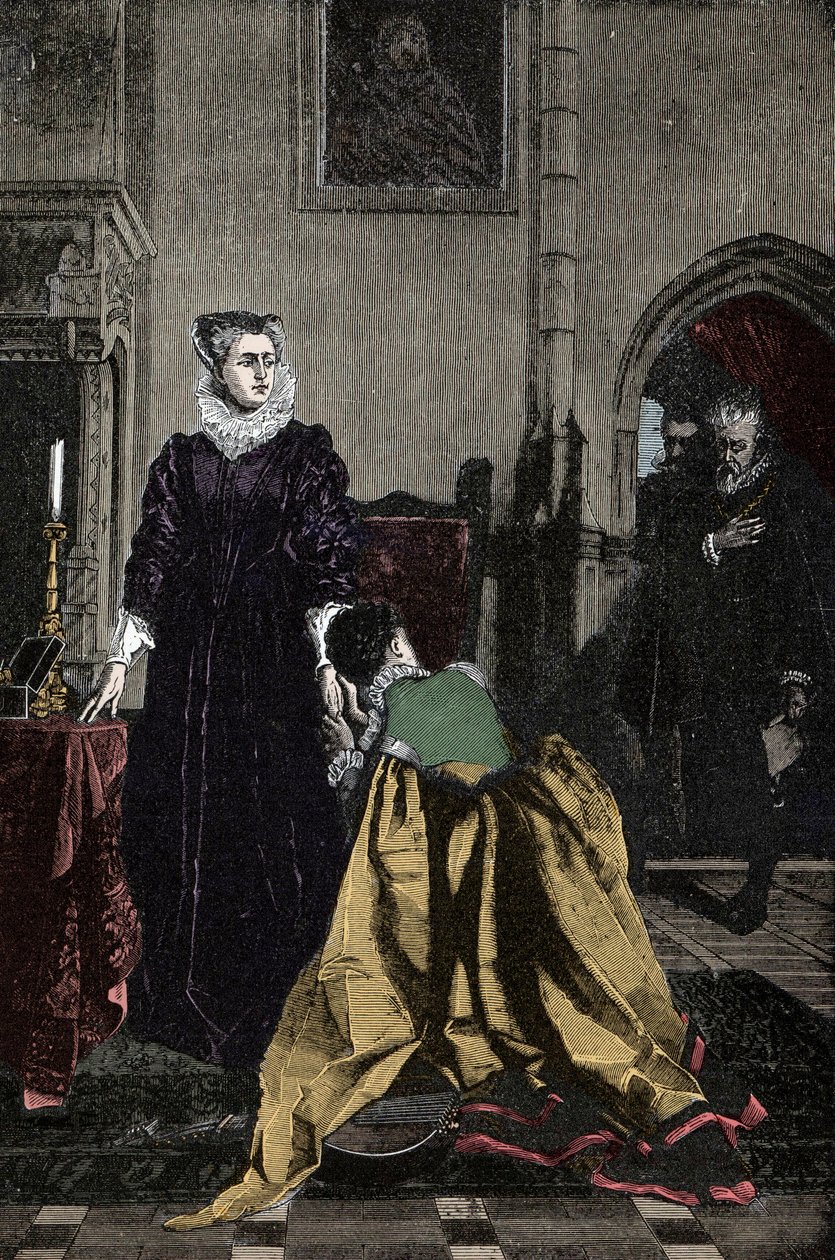 The Death Arrest Book to Mary Stuart, Queen of Scotland by Unknown artist