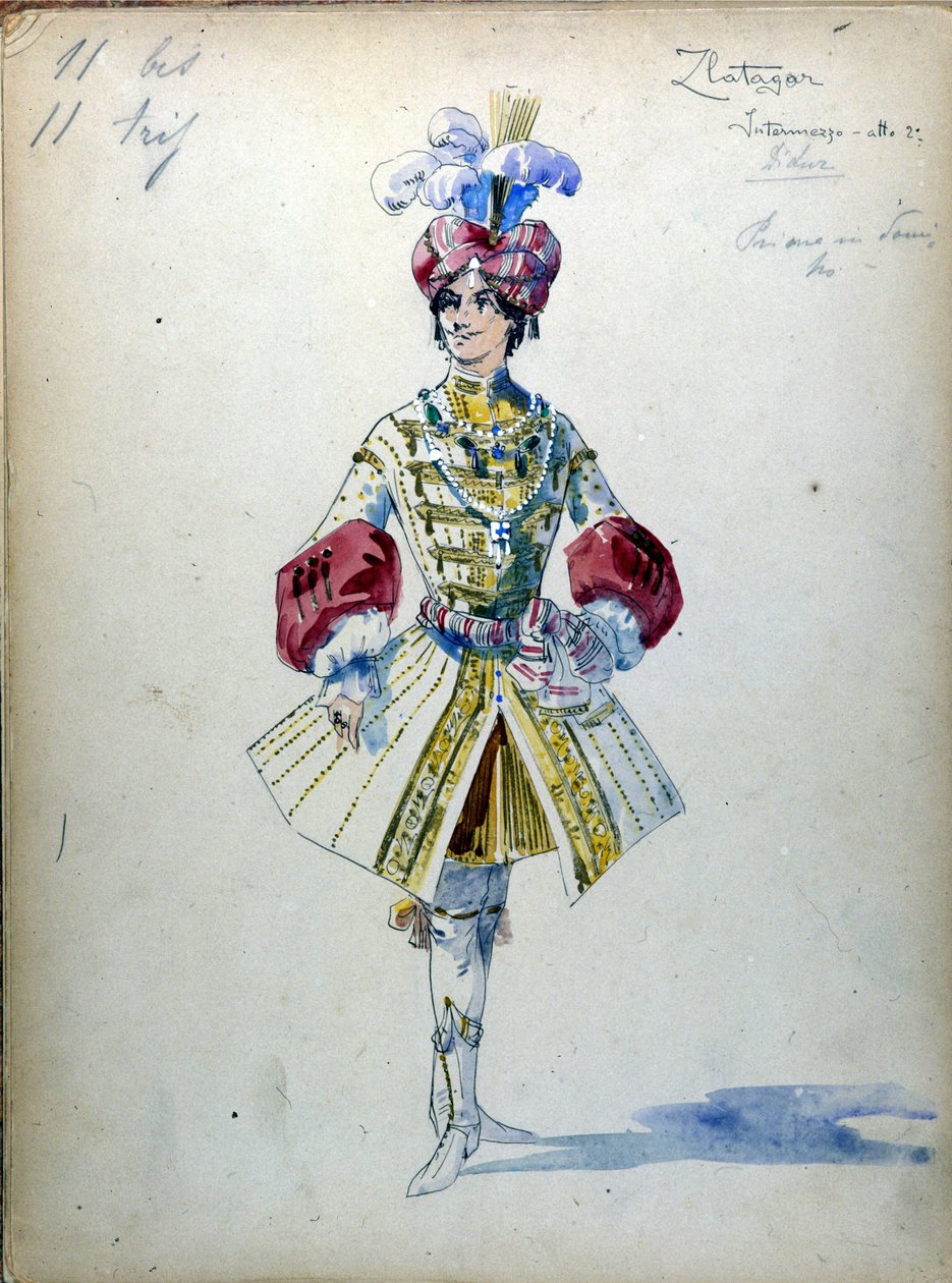 The Lady of Spades: Opera composed in 1890 by Piotr Ilyich Tchaikovsky. by Unknown artist