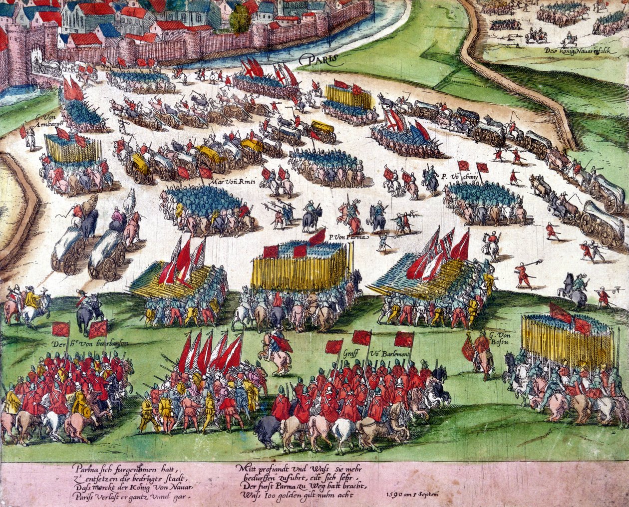 The Siege of Paris by Unknown artist
