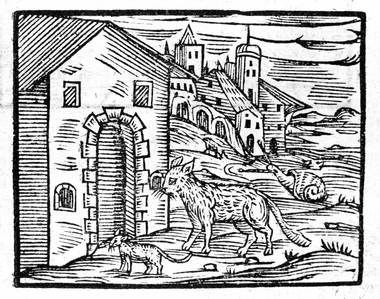 The animals of the devil by Francesco Guaccio Compendium Maleficarum Milan 1608 by Unknown artist