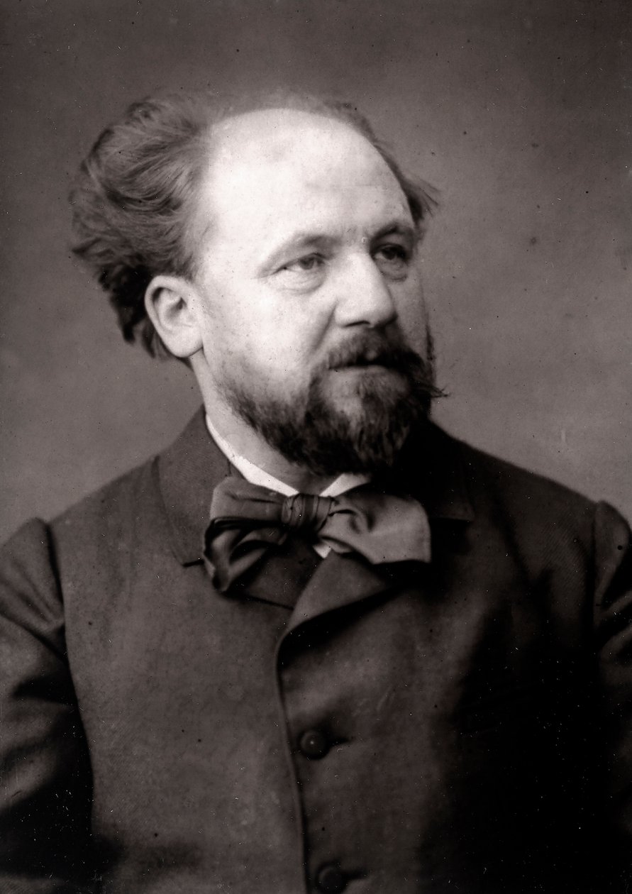 The Artist Jean-Joseph Weerts Portrayed on the Occasion of the Salon of Paris by Unknown