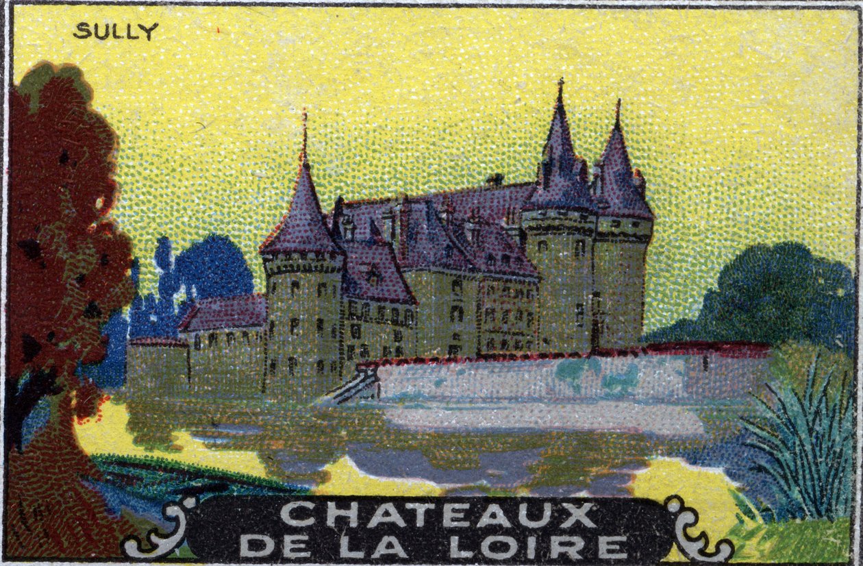 The Chateaux of the Loire: The Castle of Sully, Early 20th Century by Unknown Artist