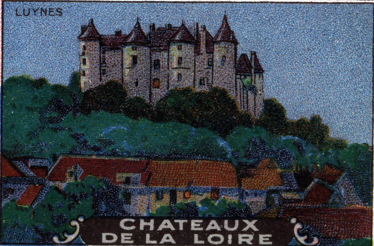 The Chateaux of the Loire: The Chateau of Luynes, Early 20th Century by Unknown Artist