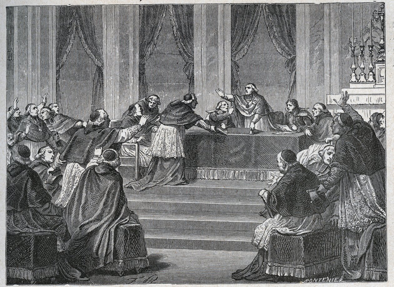 The clergyman of France and Italy met in Paris for the Assembly of the ...