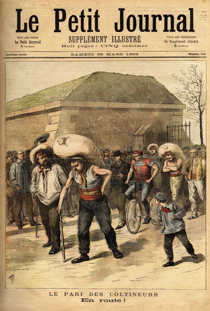 The Coltineurs Bet by Unknown artist