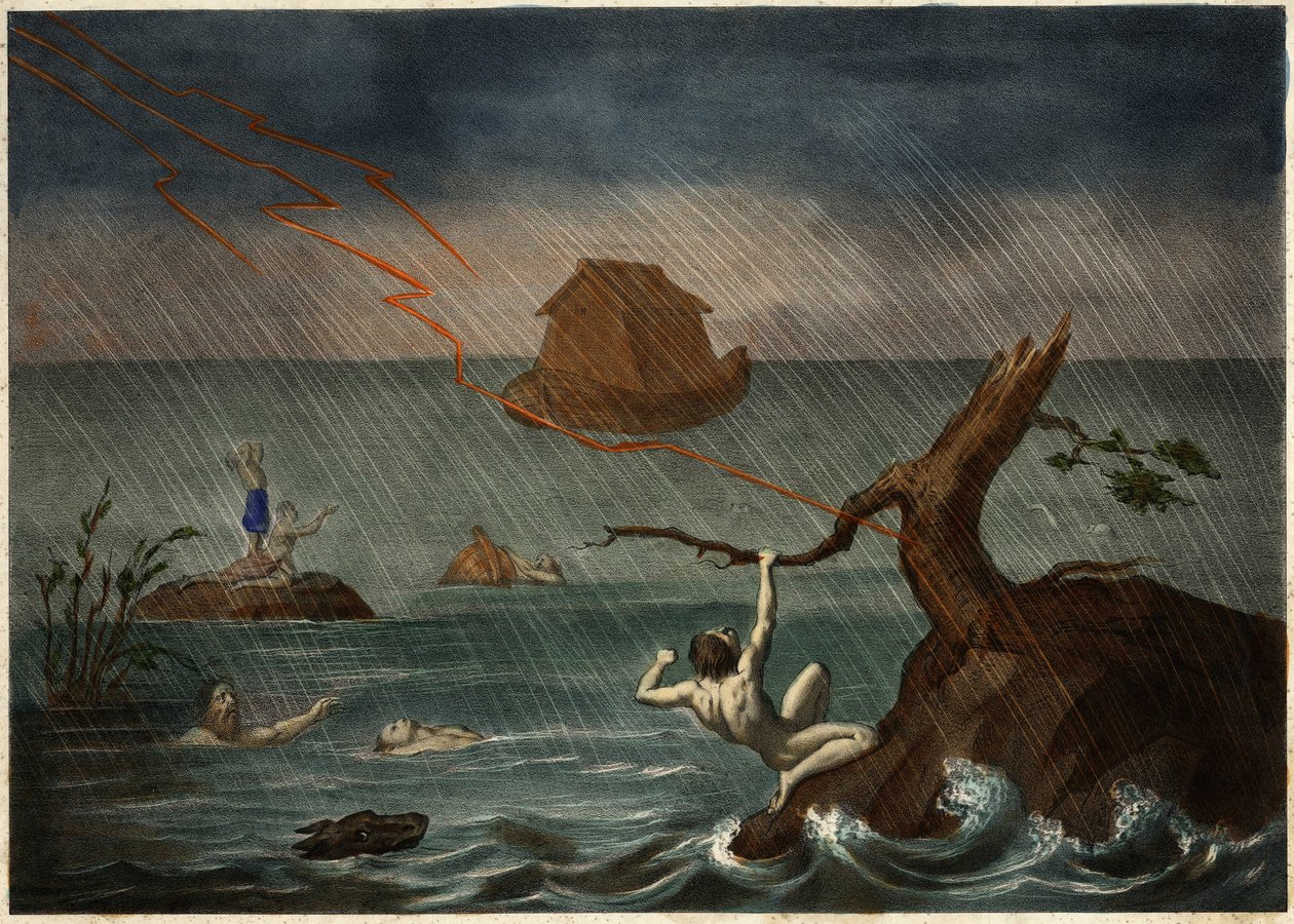 The flood with Noah