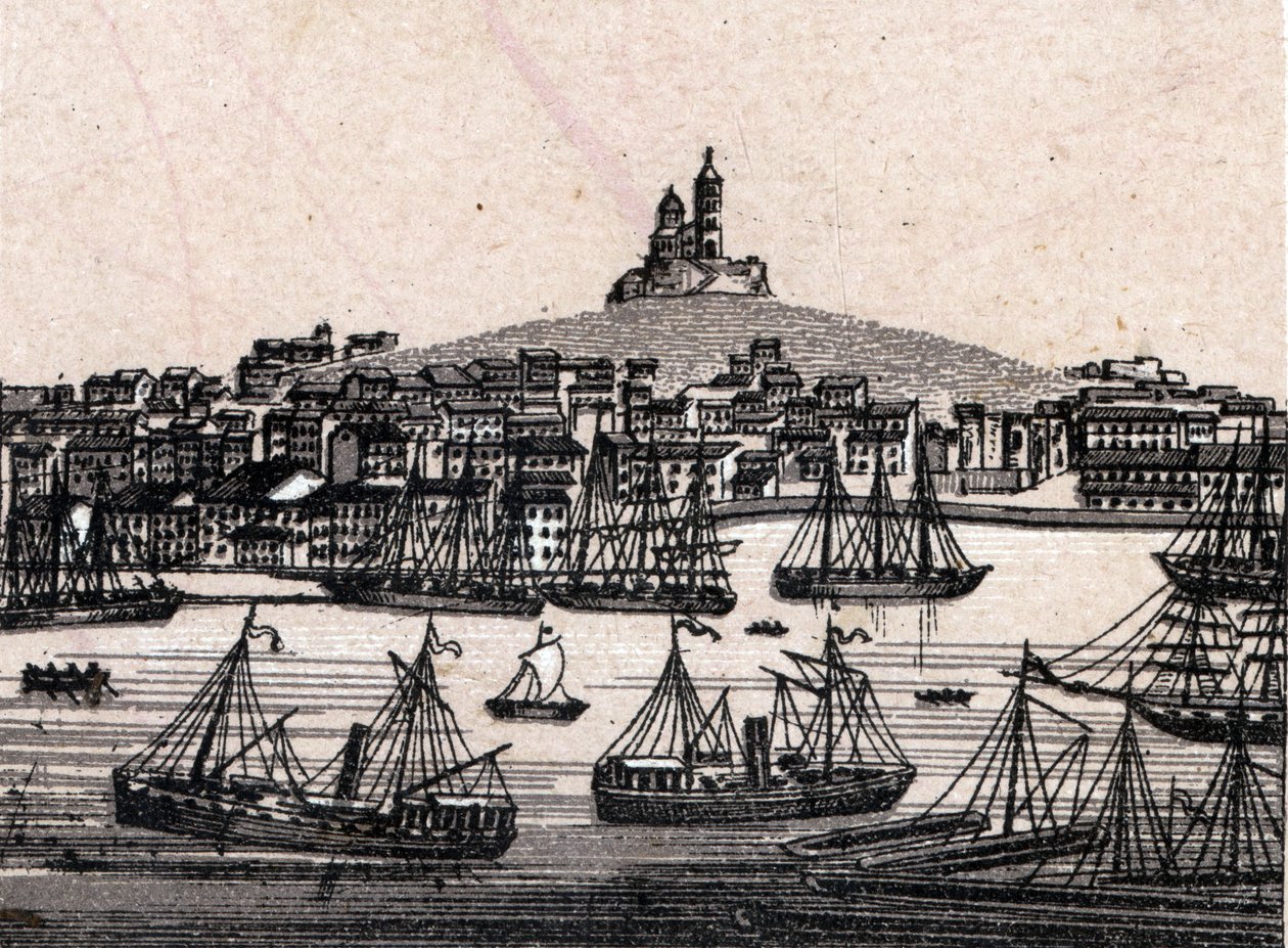 The old port of Marseille in 
