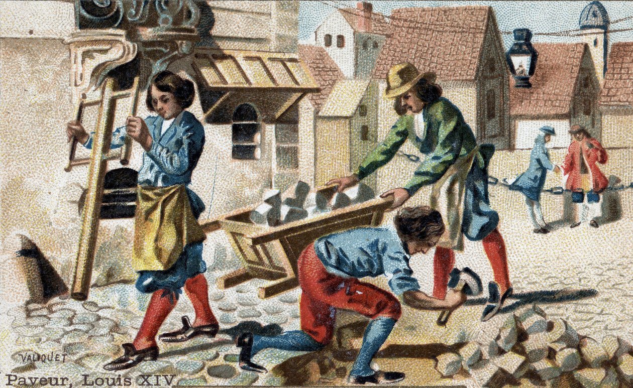 The profession of pastoralists at the beginning of the 18th century by Unknown artist