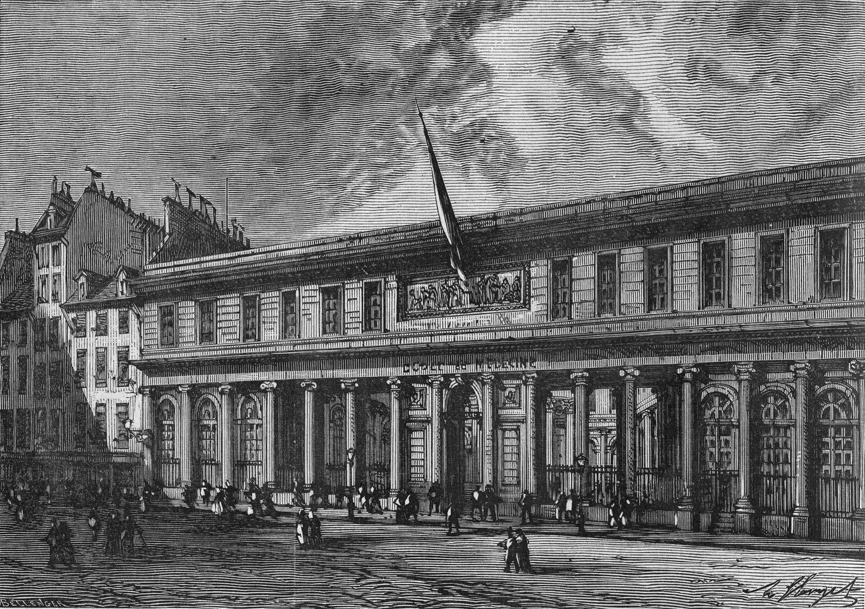 The school of medicine in Paris created in 1768 by architect Gouin. In 