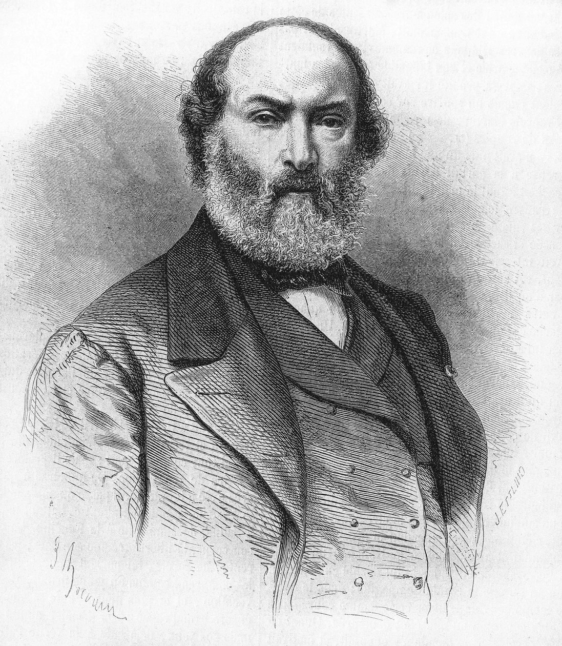 Théodore Rousseau, French Painter by Unknown artist