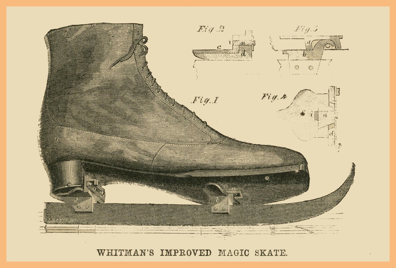 Whitmans Improved Magic Skate by Unknown Artist