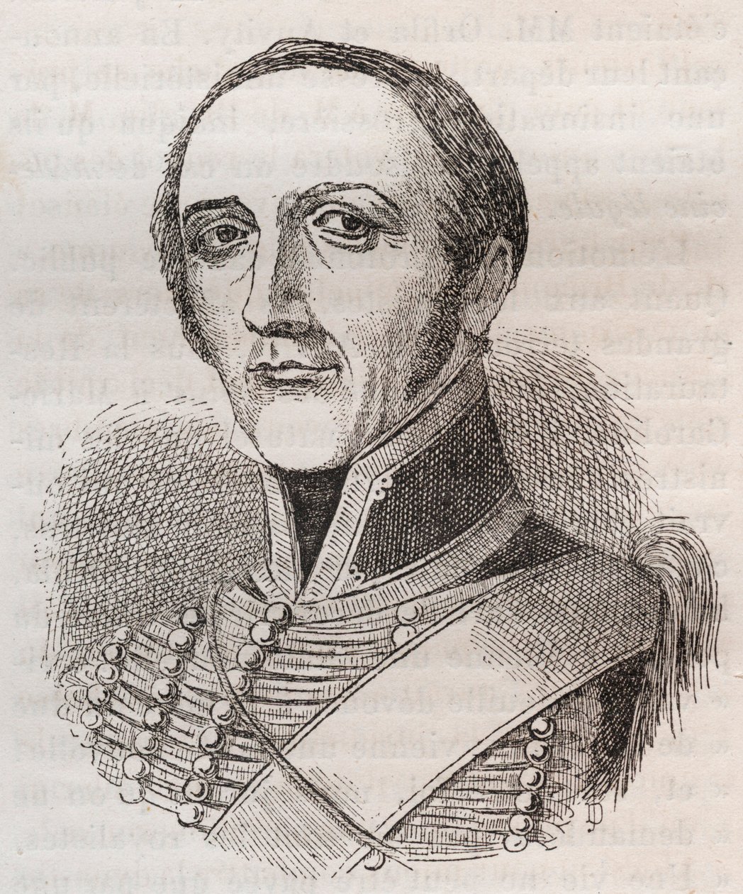 Portrait of Armand Francois Bon Claude, Earl of Bricqueville by Unknown