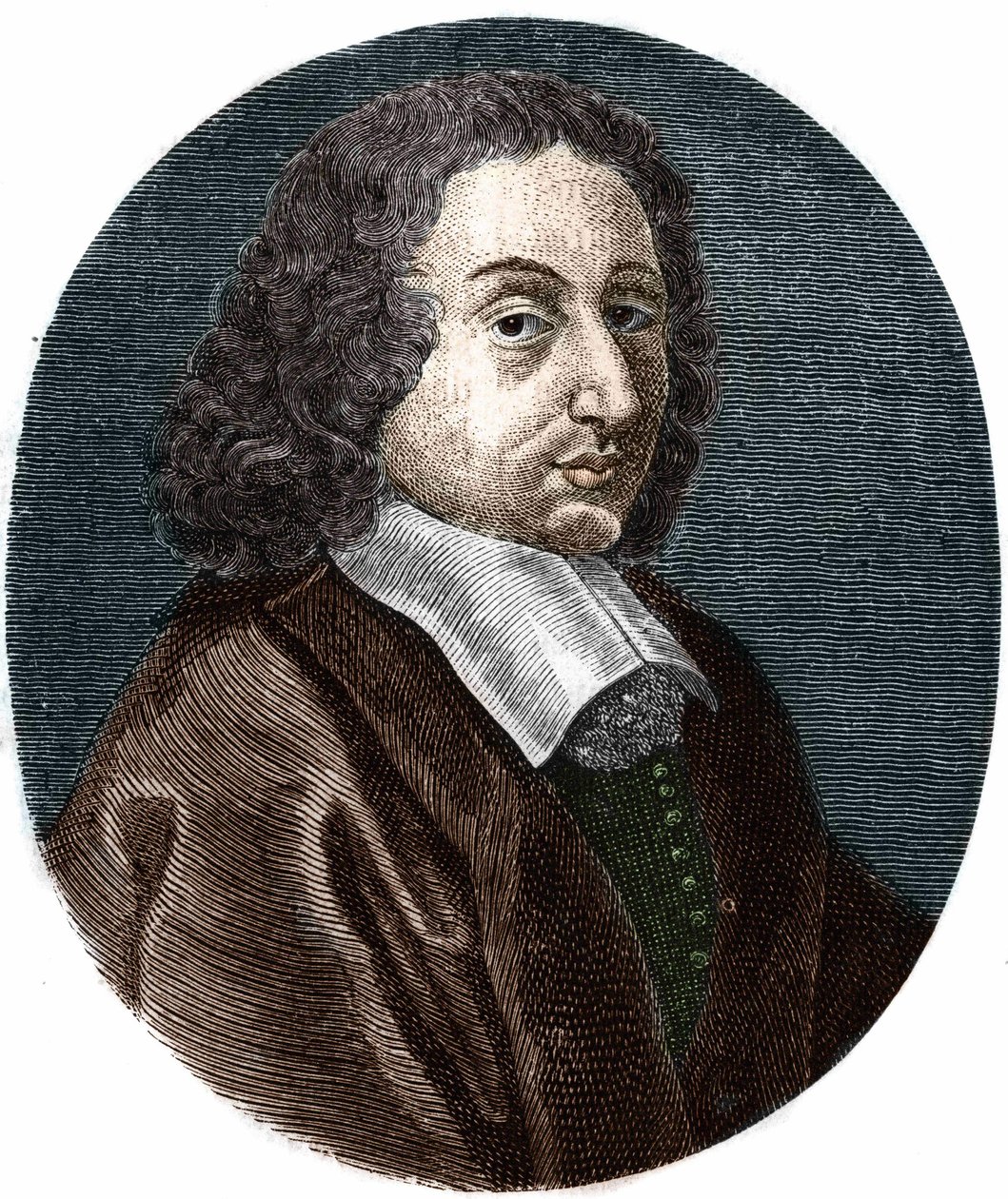 Portrait of Blaise Pascal (1623-1662) by Unknown artist