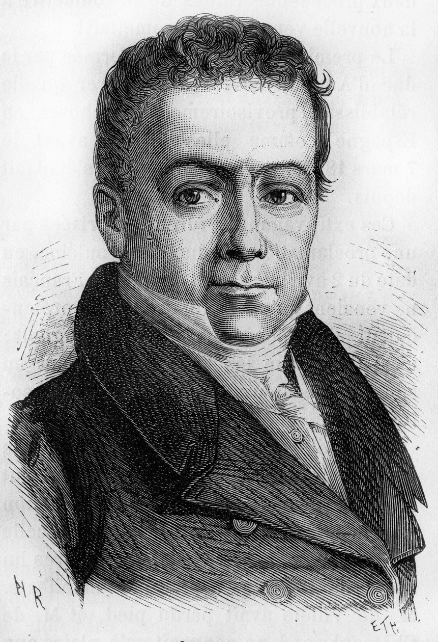 Portrait of Gabriel Julien Ouvrard (1770-1846) by Unknown artist