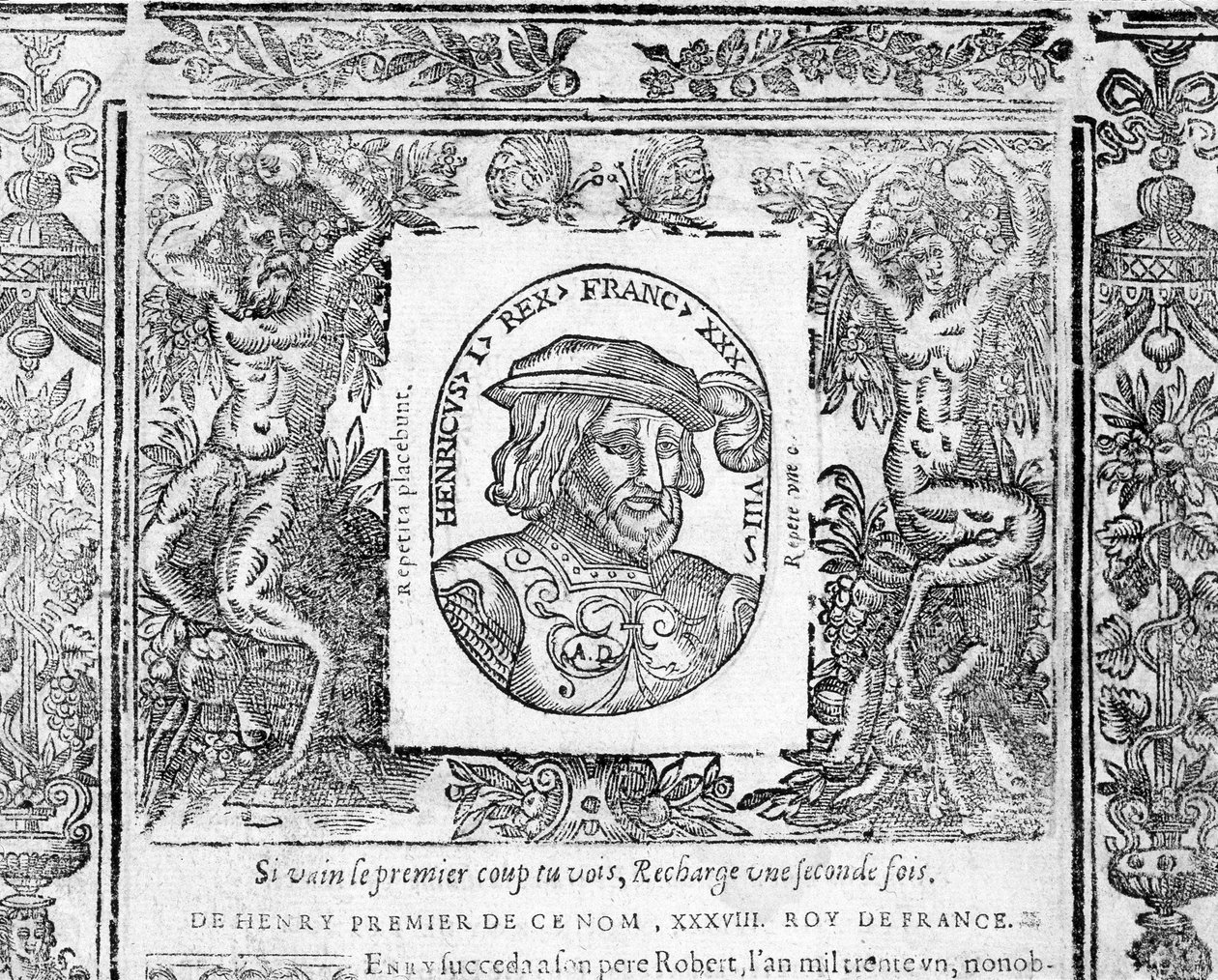 Portrait of Henri I, King of France from 1031 to 1060 by Unknown artist