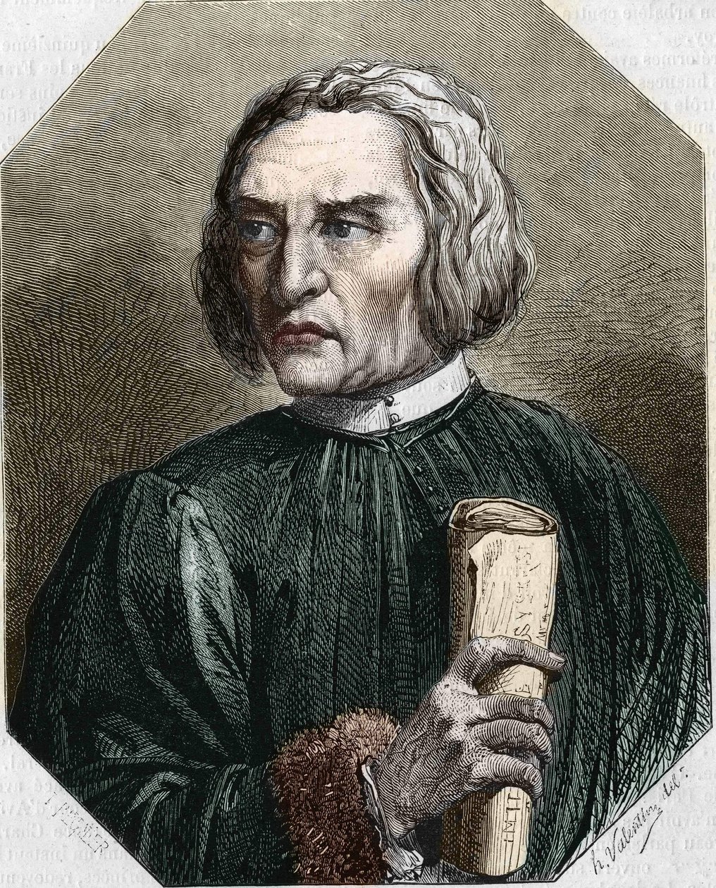 Portrait of Jean de Gerson, French Theologian (1363-1429) by Unknown artist